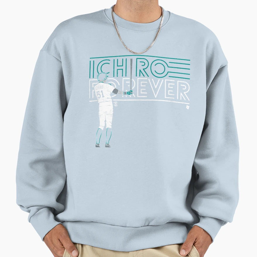 Ichiro Suzuki Ichiro Baseball Sweatshirt - Trendy Graphic Men Women - T-Shirt, Sweatshirt, Hoodie