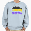 Los Angeles Electro Sweatshirt - Trendy Graphic Men Women - T-Shirt, Sweatshirt, Hoodie