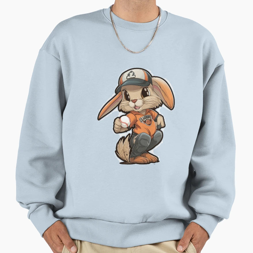 Playing Ball Lola Bunny Swingin Sweatshirt - Custom Art Print Men Women - T-Shirt, Sweatshirt, Hoodie
