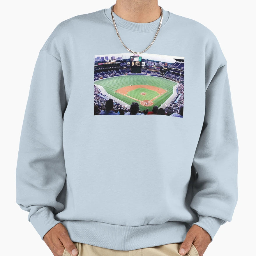 Atlanta Baseball Stadium Ball Field Sweatshirt - Trendy Graphic Unisex - T-Shirt, Sweatshirt, Hoodie