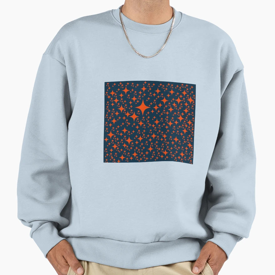 Dream Into Starry Night 3 Sweatshirt - Minimalist Print Men Women - T-Shirt, Sweatshirt, Hoodie