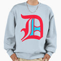 Letter D Old English Sweatshirt - Fun Novelty Design Unisex - T-Shirt, Sweatshirt, Hoodie