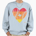 Houston Heart Sweatshirt - Aesthetic Graphic Men Women - T-Shirt, Sweatshirt, Hoodie