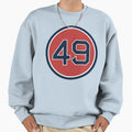 Tim Wakefield 49 Jersey Number Sweatshirt - Streetwear Style for Adults - T-Shirt, Sweatshirt, Hoodie