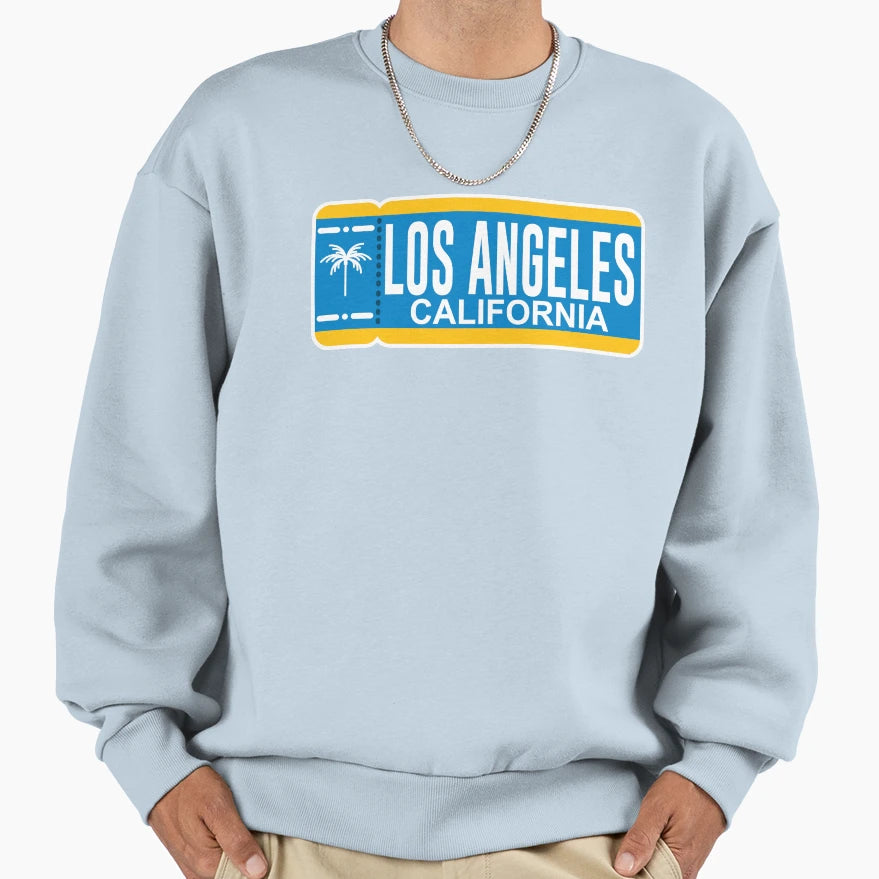 Los Angeles Ticket Alternate 2 Sweatshirt - Minimalist Print for Adults - T-Shirt, Sweatshirt, Hoodie