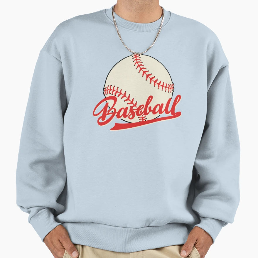 Baseball Sweatshirt - Fun Novelty Design Men Women - T-Shirt, Sweatshirt, Hoodie