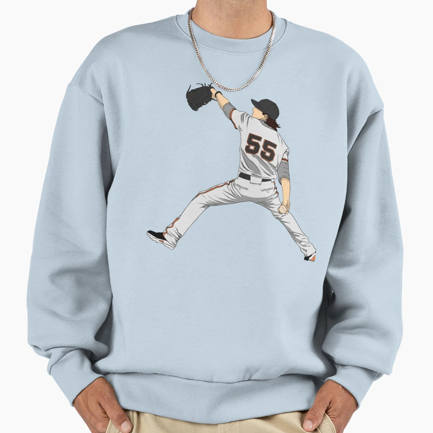 Tim Lincecum Sweatshirt - Minimalist Print Men Women - T-Shirt, Sweatshirt, Hoodie