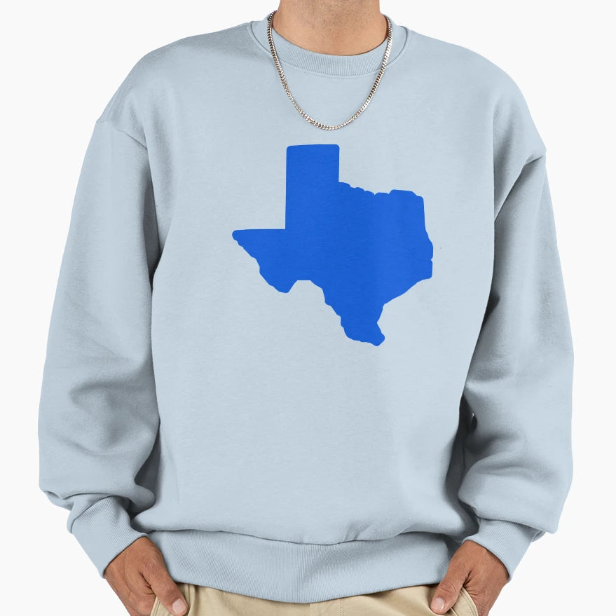 Turn Texas Blue Democratic Sweatshirt - Casual Everyday Wear for Adults - T-Shirt, Sweatshirt, Hoodie