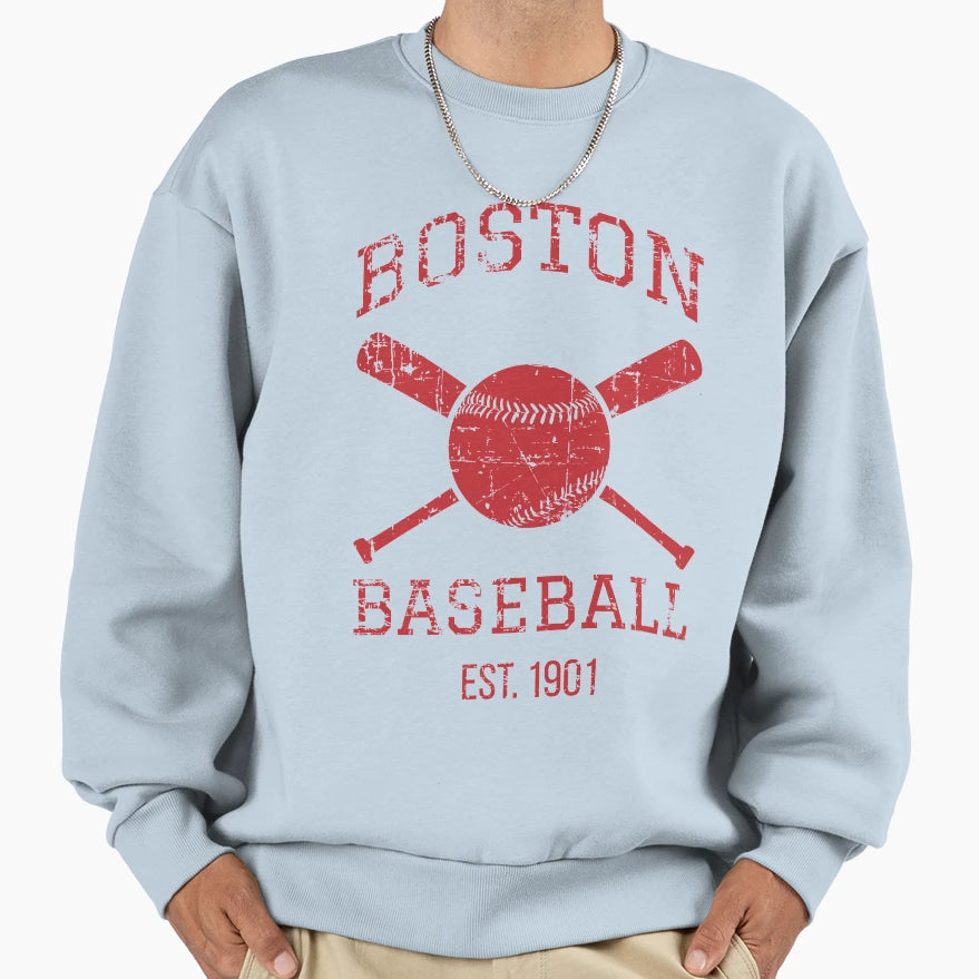 Boston Baseball Team I Sweatshirt - Novelty Apparel for Adults - T-Shirt, Sweatshirt, Hoodie
