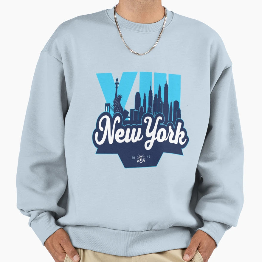 New York City Skyline Nyc Sweatshirt - Unique Graphic Men Women - T-Shirt, Sweatshirt, Hoodie