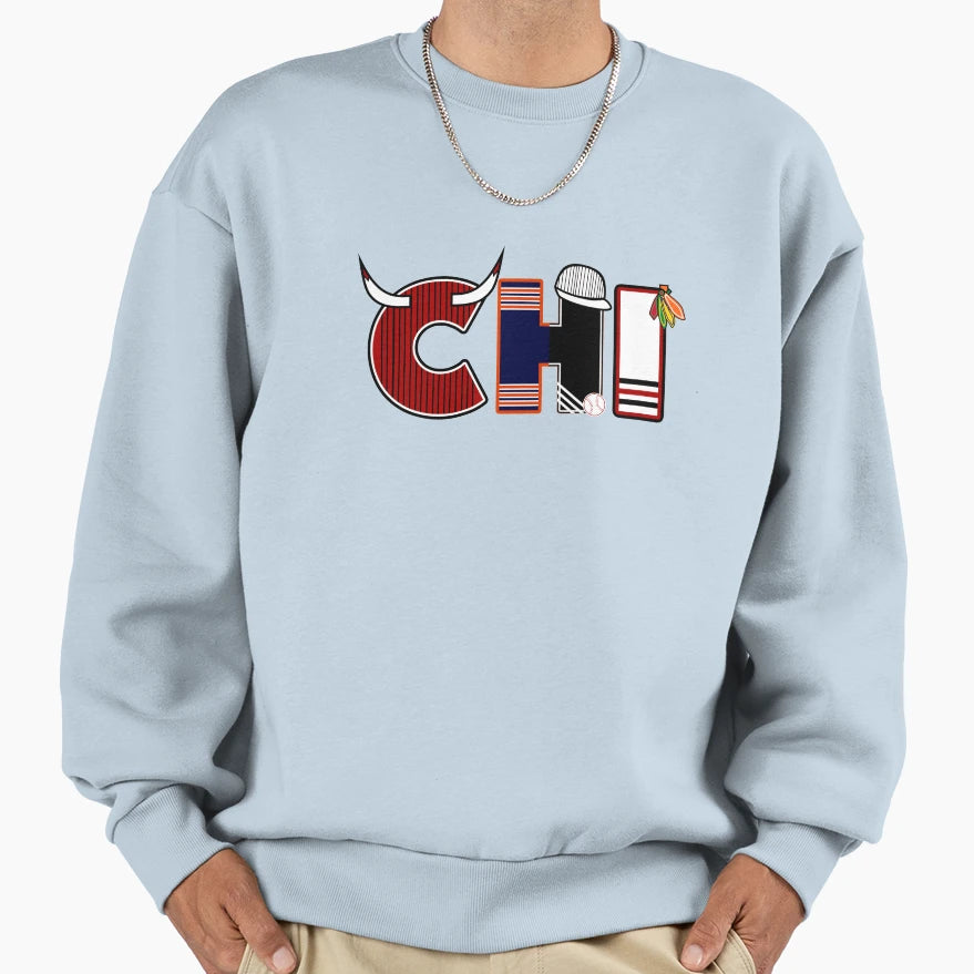 Chicago City South Sweatshirt - Trendy Graphic Unisex - T-Shirt, Sweatshirt, Hoodie