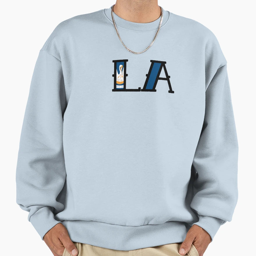 Louisiana Sweatshirt - Graphic Print Unisex - T-Shirt, Sweatshirt, Hoodie