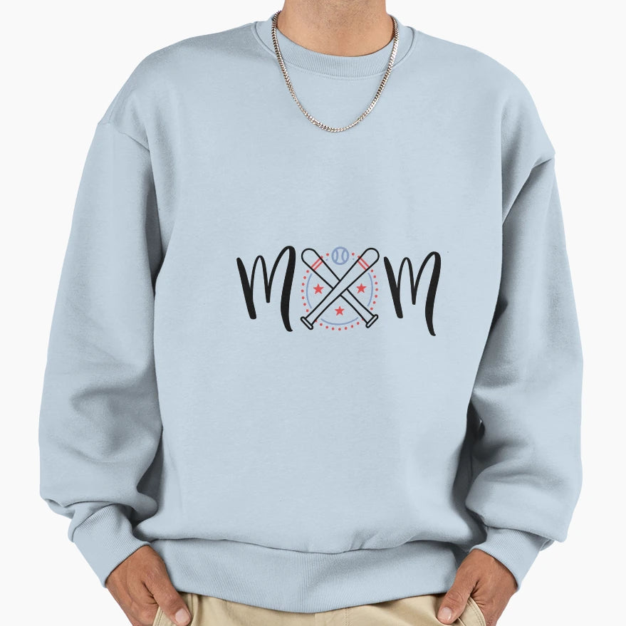 Baseball Mom Sweatshirt - Fun Novelty Design Unisex - T-Shirt, Sweatshirt, Hoodie