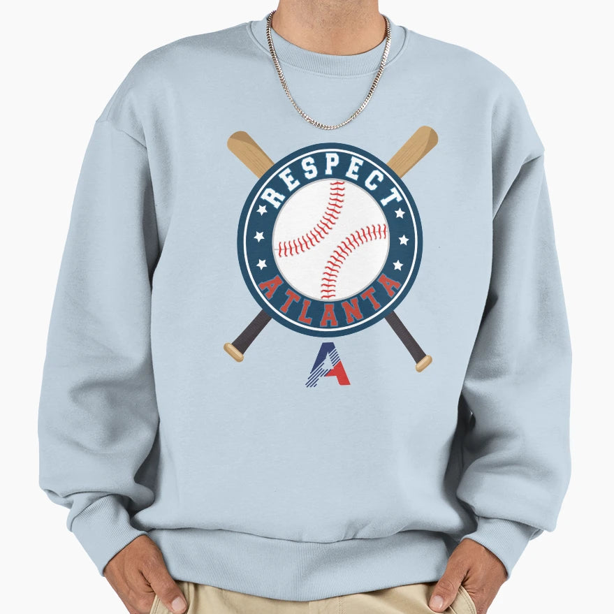 Respect Atlanta Respect Sweatshirt - Casual Everyday Wear for Adults - T-Shirt, Sweatshirt, Hoodie