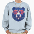 Cubs Wearing Sunglasses T Sweatshirt - Casual Everyday Wear Unisex - T-Shirt, Sweatshirt, Hoodie