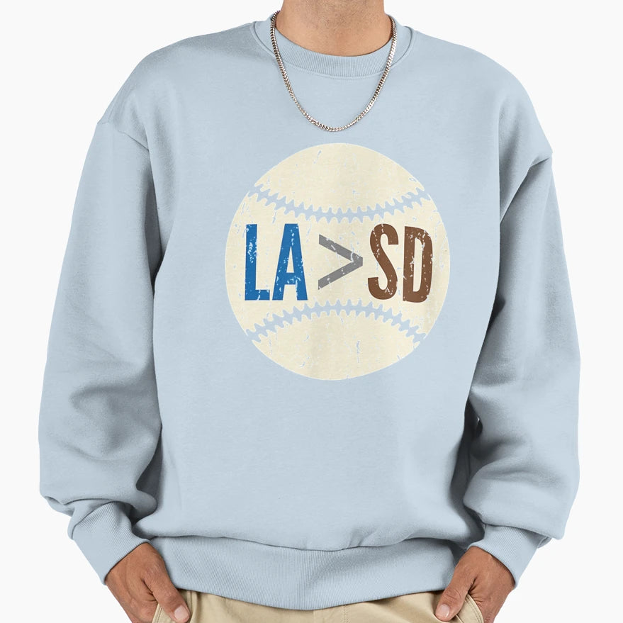 Los Angeles Greater Than San Sweatshirt - Streetwear Style for Adults - T-Shirt, Sweatshirt, Hoodie