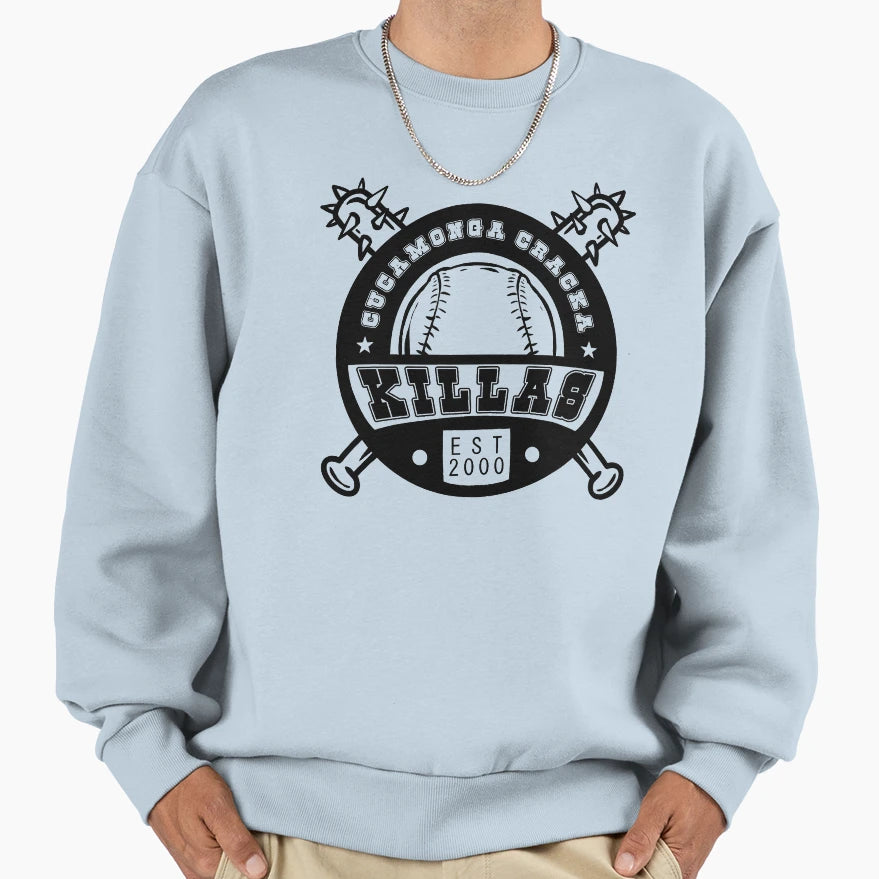 Cucamonga Cracka Killas Sweatshirt - Custom Art Print Unisex - T-Shirt, Sweatshirt, Hoodie