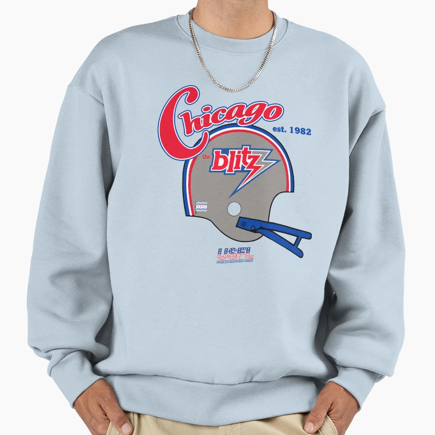 Chicago Blitz Sweatshirt - Graphic Print for Adults - T-Shirt, Sweatshirt, Hoodie
