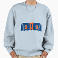 Dark Knight Harvey Blue Sweatshirt - Trendy Graphic Unisex - T-Shirt, Sweatshirt, Hoodie