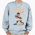 Home Run Mode Sweatshirt - Minimalist Print for Adults - T-Shirt, Sweatshirt, Hoodie