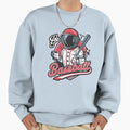 Baseball Novelty Astronaut Funny T-Shirt - Aesthetic Graphic for Adults - T-Shirt, Sweatshirt, Hoodie