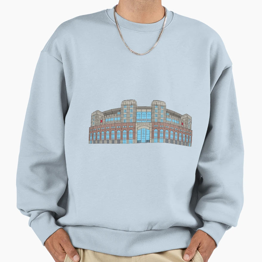 Memorial Stadium Sweatshirt - Custom Art Print Unisex - T-Shirt, Sweatshirt, Hoodie