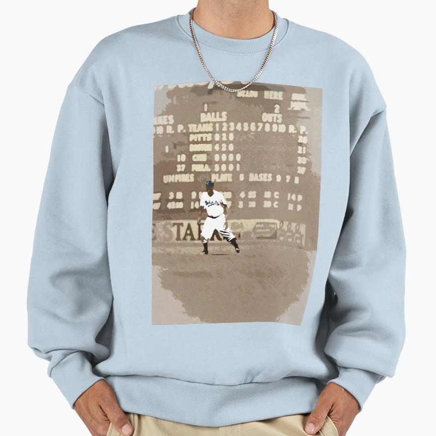 Jackie Robinson Sweatshirt - Casual Everyday Wear for Adults - T-Shirt, Sweatshirt, Hoodie