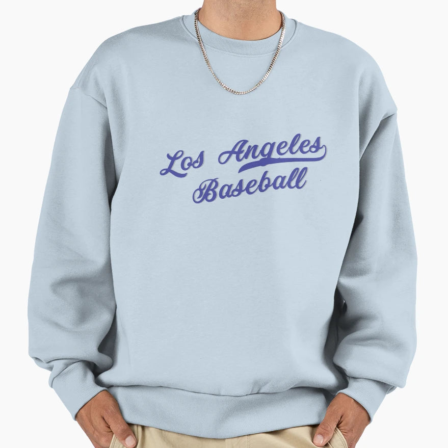 Los Angeles Baseball Sweatshirt - Custom Art Print Men Women - T-Shirt, Sweatshirt, Hoodie