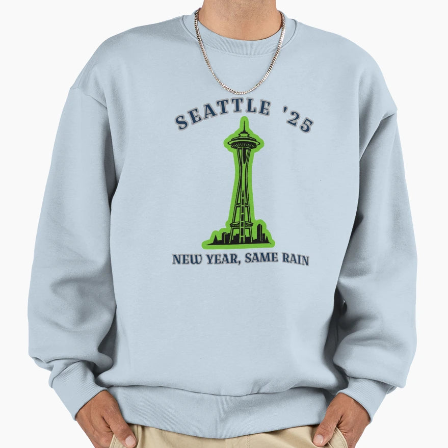 Seattle 2025 Sweatshirt - Fun Novelty Design Unisex - T-Shirt, Sweatshirt, Hoodie