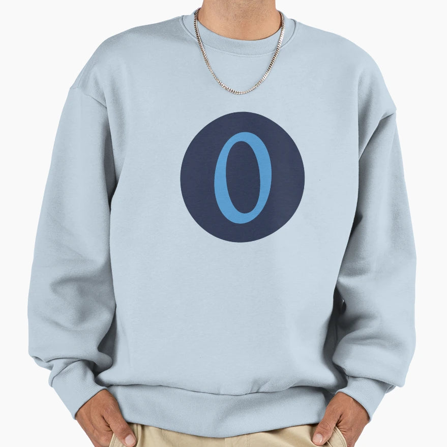 Letter O Monogram Sweatshirt - Unique Graphic for Adults - T-Shirt, Sweatshirt, Hoodie