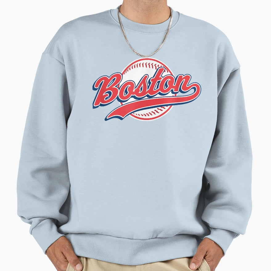 Boston Baseball Throwback T-Shirt - Unique Graphic for Adults - T-Shirt, Sweatshirt, Hoodie