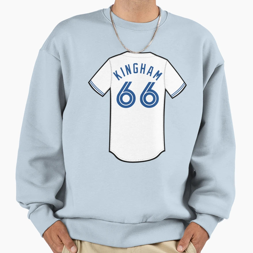 Nick Kingham Jersey Sweatshirt - Minimalist Print for Adults - T-Shirt, Sweatshirt, Hoodie