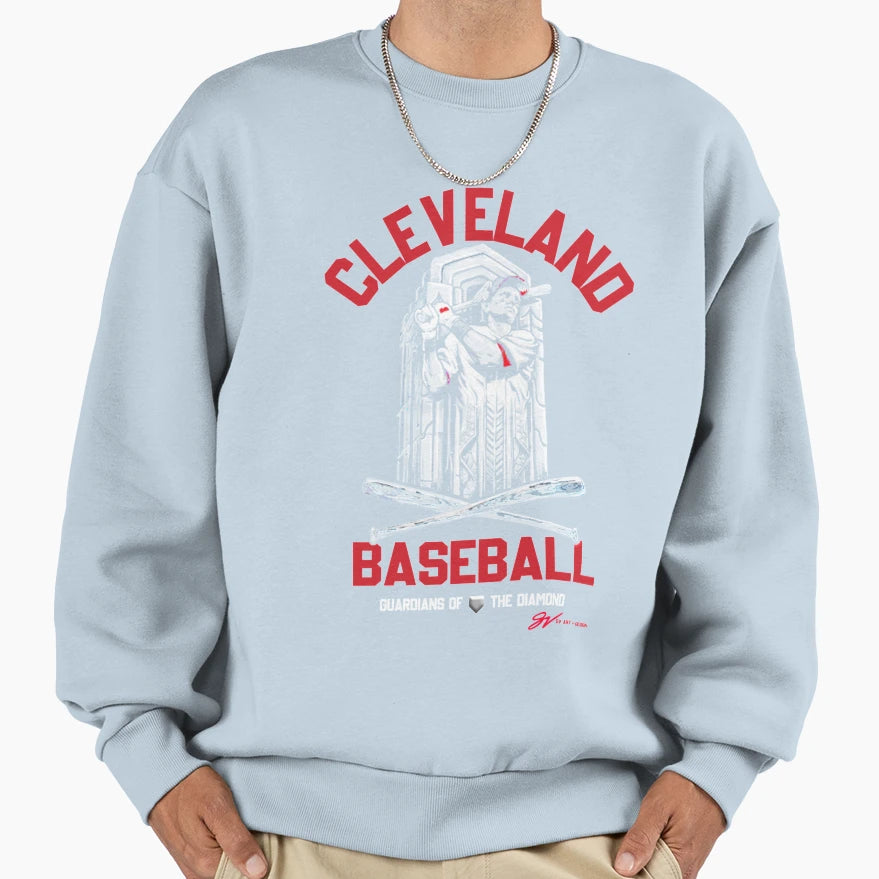 Cleveland Baseball Guardieans Sweatshirt - Aesthetic Graphic for Adults - T-Shirt, Sweatshirt, Hoodie