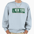 New York Ticket Sweatshirt - Casual Everyday Wear for Adults - T-Shirt, Sweatshirt, Hoodie