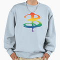 Rainbow Pride B Logo Buffy Sweatshirt - Streetwear Style for Adults - T-Shirt, Sweatshirt, Hoodie