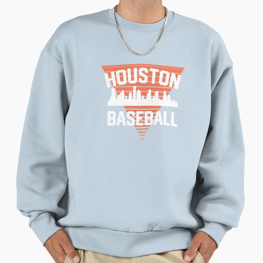 Houston Baseball Team Pride City Sweatshirt - Unique Graphic Men Women - T-Shirt, Sweatshirt, Hoodie