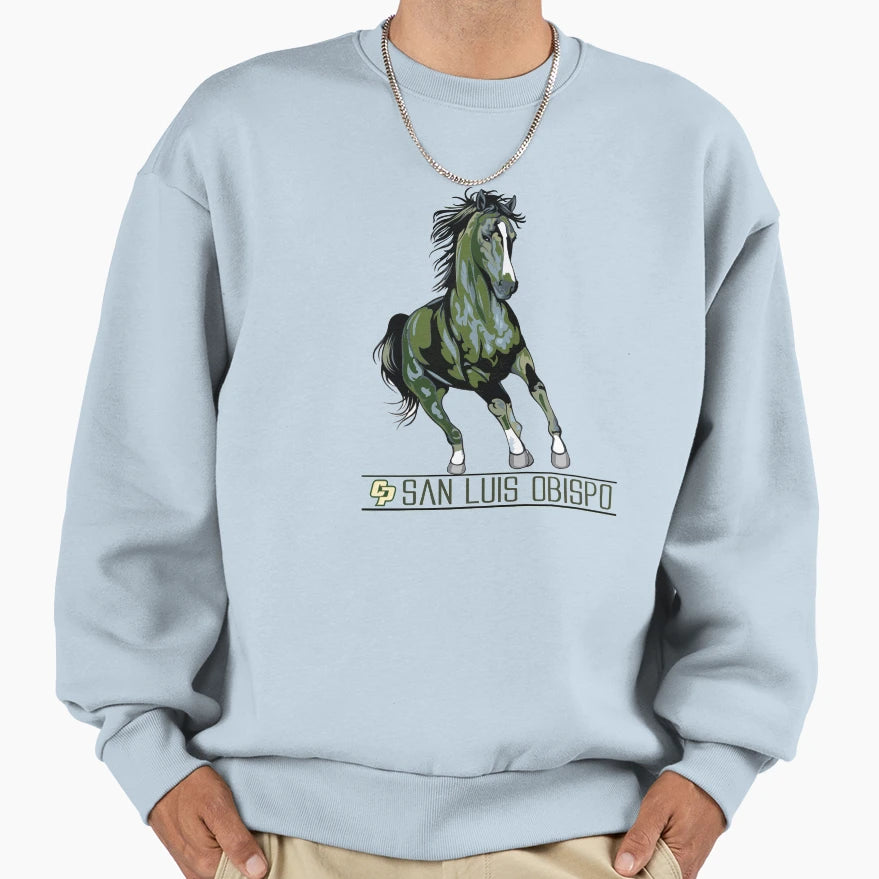 Mustangs Sweatshirt - Minimalist Print for Adults - T-Shirt, Sweatshirt, Hoodie