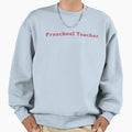 Preschool Teacher Sox Red Sweatshirt - Novelty Apparel Unisex - T-Shirt, Sweatshirt, Hoodie