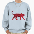 Red Tiger Sweatshirt - Minimalist Print Unisex - T-Shirt, Sweatshirt, Hoodie
