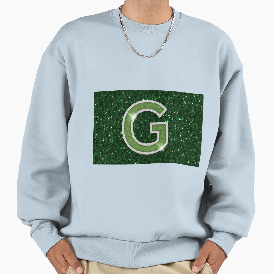 Light Green Letter G Patch Scl Sweatshirt - Graphic Print Unisex - T-Shirt, Sweatshirt, Hoodie