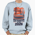 San Francisco Bay Area Golden Gate T-Shirt - Custom Art Print Men Women - T-Shirt, Sweatshirt, Hoodie