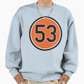 Zack Britton 53 Jersey Number Sweatshirt - Casual Everyday Wear Men Women - T-Shirt, Sweatshirt, Hoodie