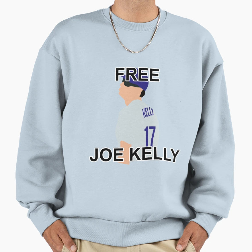 Joe Kelly Illustration Sweatshirt - Casual Everyday Wear Unisex - T-Shirt, Sweatshirt, Hoodie