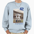 Isaac Morris 42 Jackie Robinson Mens T-Shirt - Custom Art Print for Adults - T-Shirt, Sweatshirt, Hoodie