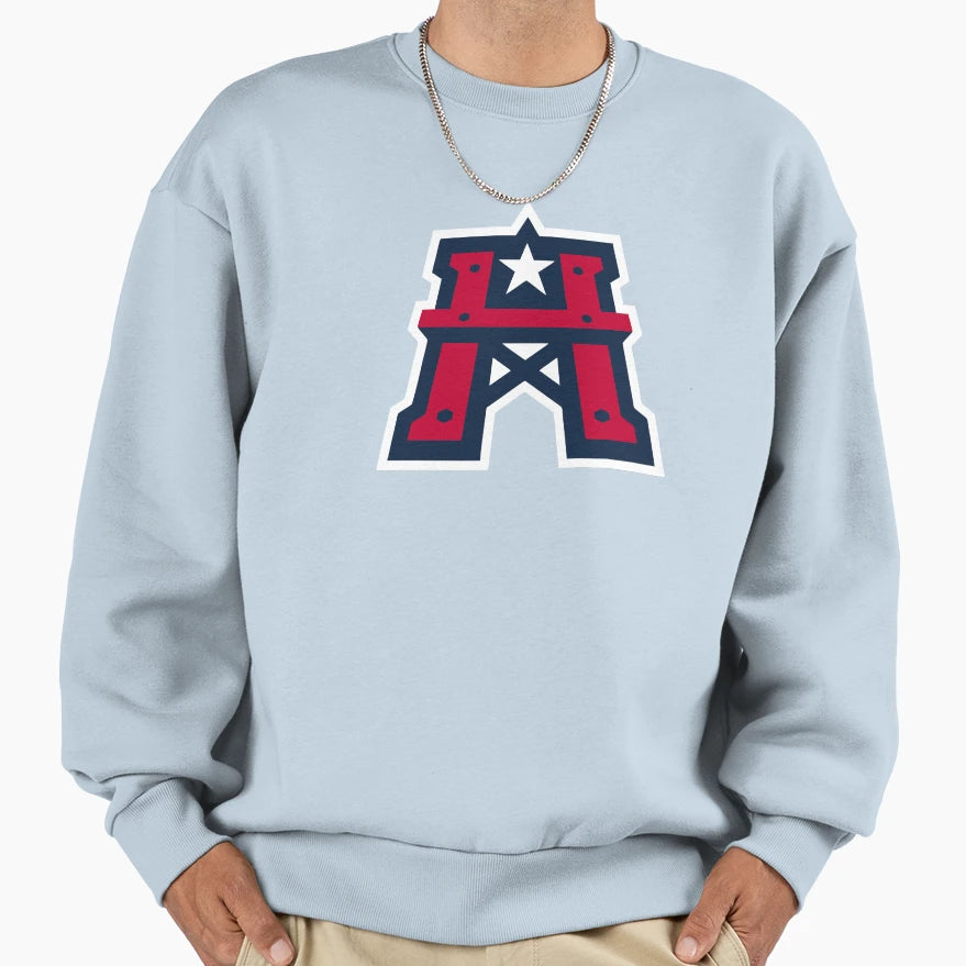 Tx Texas Houston Roughnecks Sweatshirt - Aesthetic Graphic for Adults - T-Shirt, Sweatshirt, Hoodie