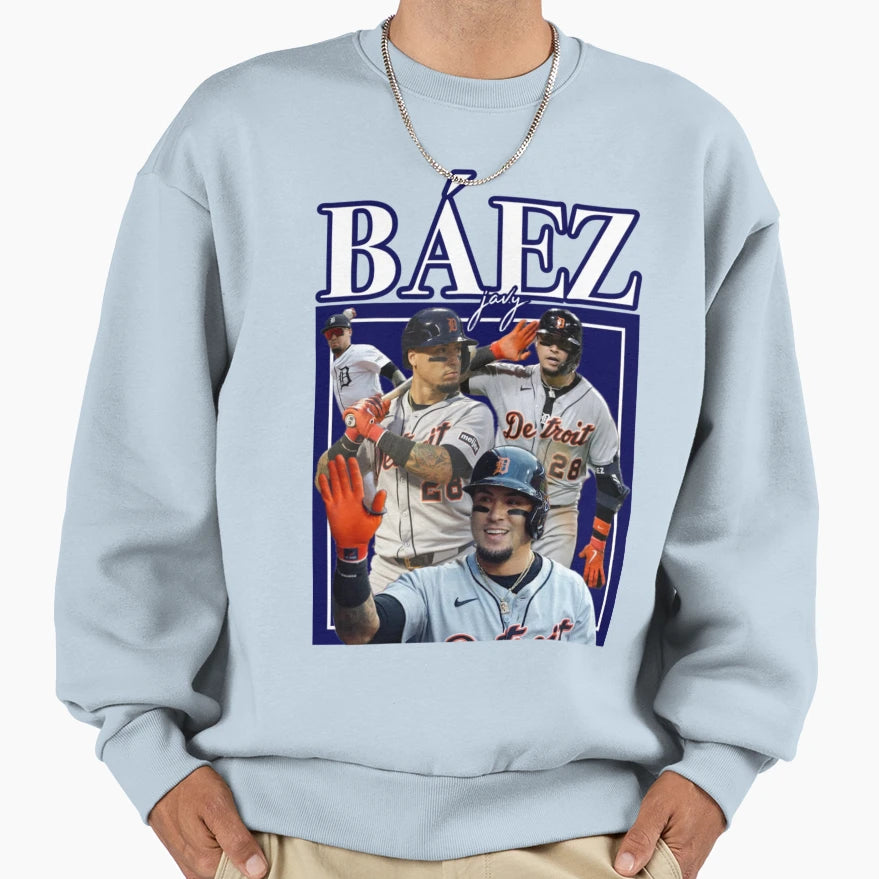 Javy Baez Sweatshirt - Custom Art Print for Adults - T-Shirt, Sweatshirt, Hoodie
