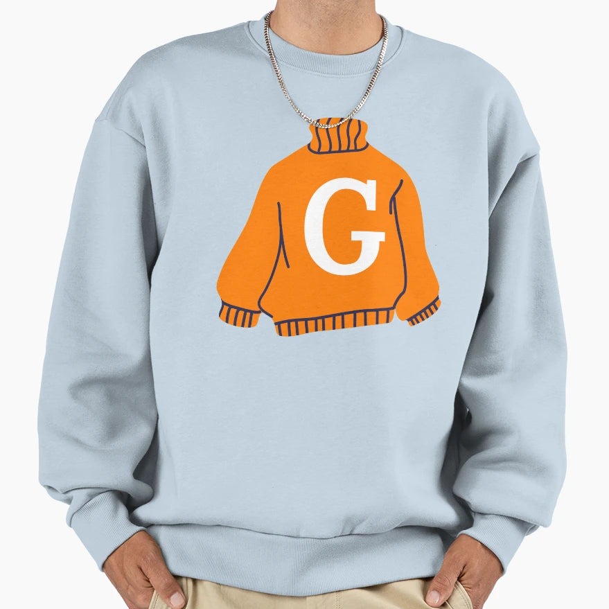 Letter Sweatshirt - Novelty Apparel Unisex - T-Shirt, Sweatshirt, Hoodie