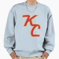 Kc Monograph Chiefs Colors Sweatshirt - Graphic Print Unisex - T-Shirt, Sweatshirt, Hoodie