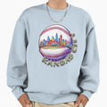 Kansas City Skyline Gameday Baseball Sweatshirt - Fun Novelty Design Unisex - T-Shirt, Sweatshirt, Hoodie