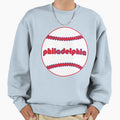 Philadelphia Throwback Baseball Sweatshirt - Graphic Print Unisex - T-Shirt, Sweatshirt, Hoodie
